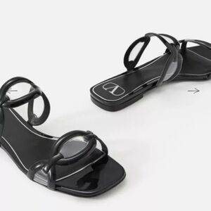 Valentino Women's Black Sandals